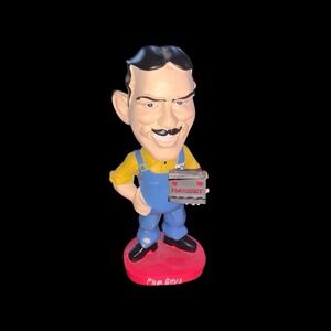 Bobblehead Pep Boys Moe Bobble Dobbles Head Automotive Fun Collectible